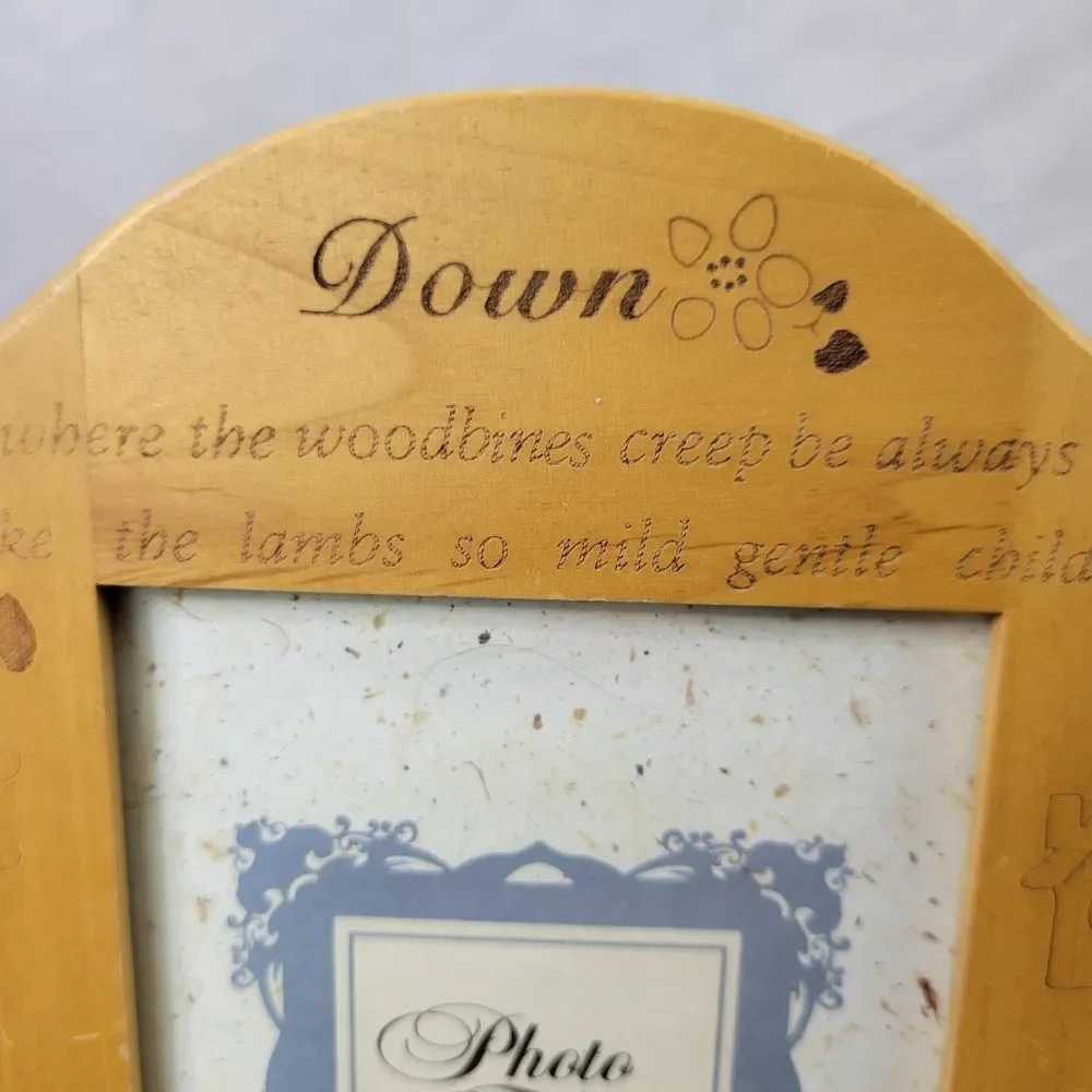 Wooden Baby‎ Themed 4x6 Photo Frame